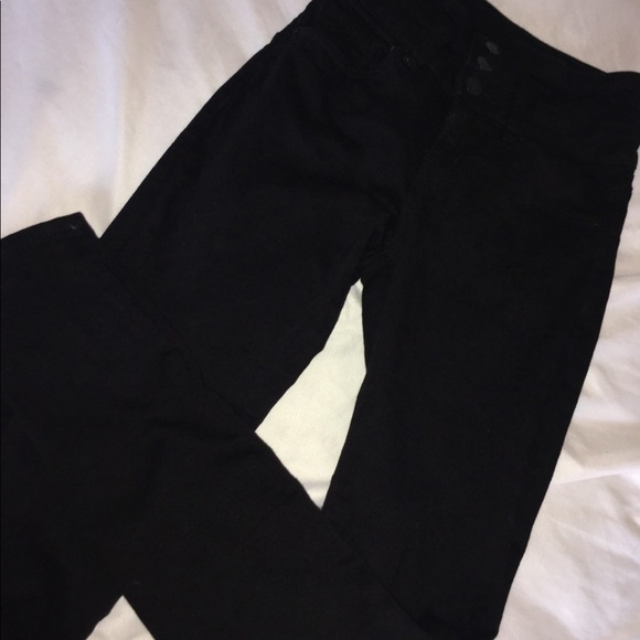 Black high waisted skinny jeans - Picture 2 of 3